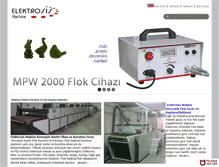 Tablet Screenshot of flokmakinesi.com